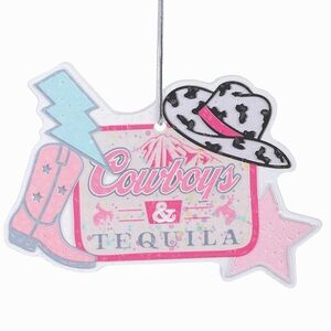 Simply Southern Pink and Blue 'Cowboys & Tequila' Car Freshiez